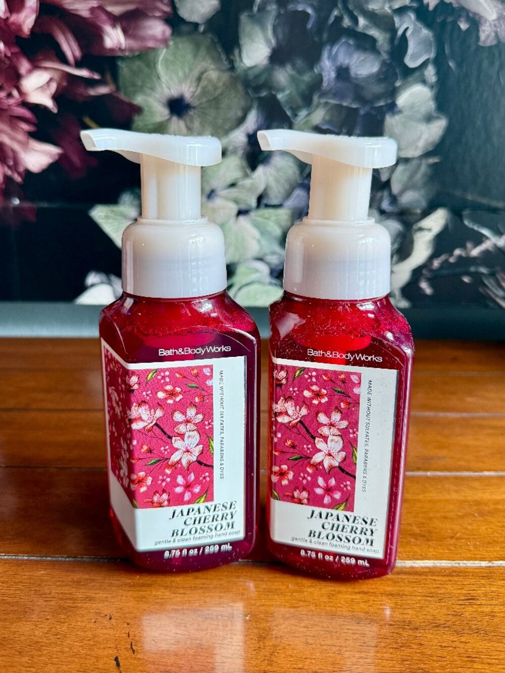 NEW 2-Pc JAPANESE CHERRY BLOSSOM Foaming Hand Soap Bath & Body Works